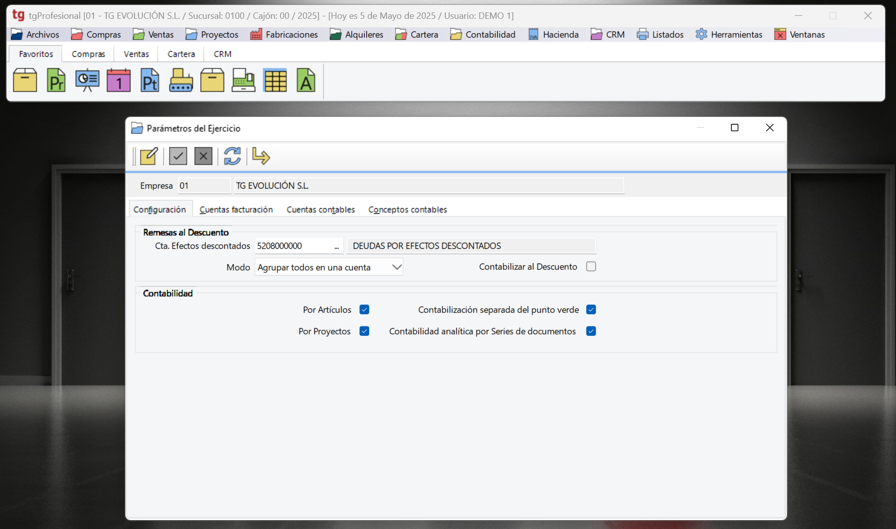 param config